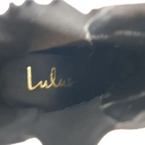 Lulus black suede Rabea heeled booties - Picture 9 of 9